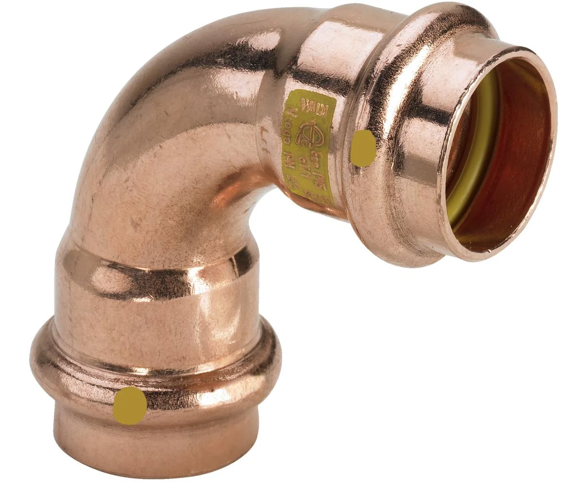 Viega V-press böj 28, 90° 2 muffar, gas