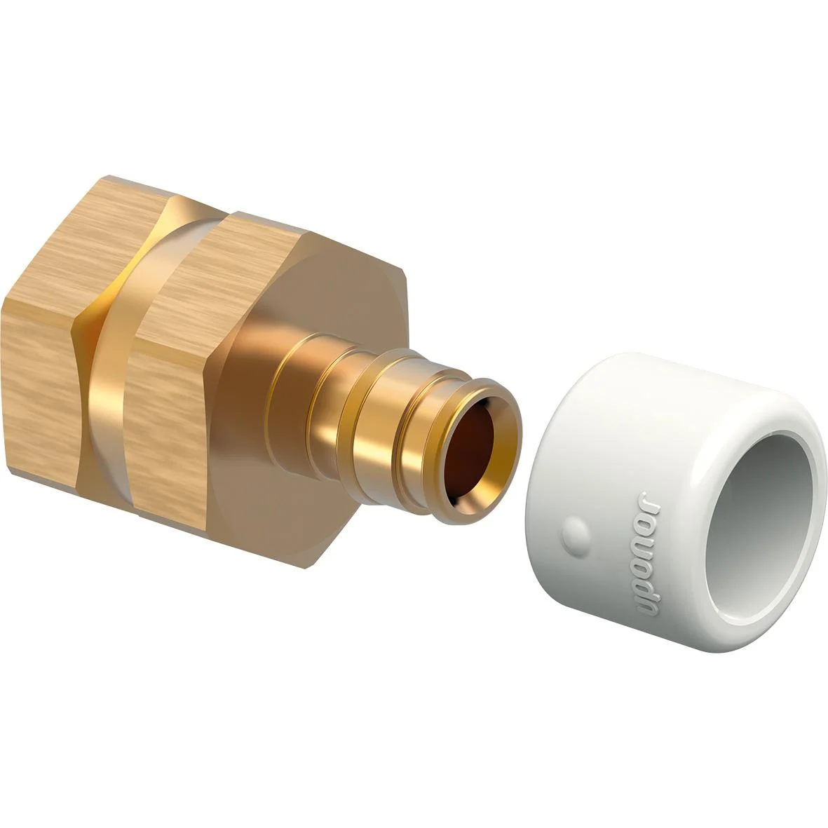 Uponor rak koppling Q&E 15XR15 inv.g.