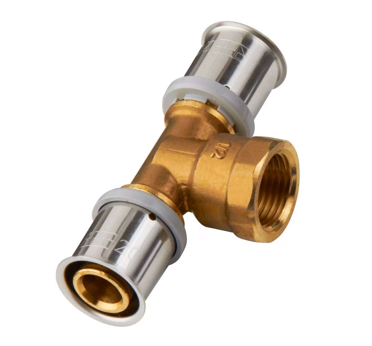 Roth PressCheck T-rör 32XR15X32 inv.g. på avstick