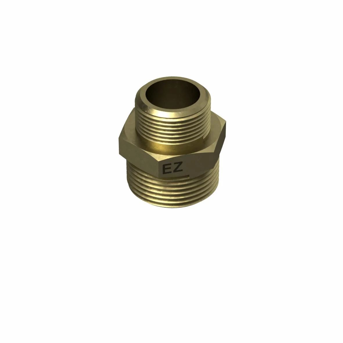 Ezze 3229 metall sexkantsnippel 15X10