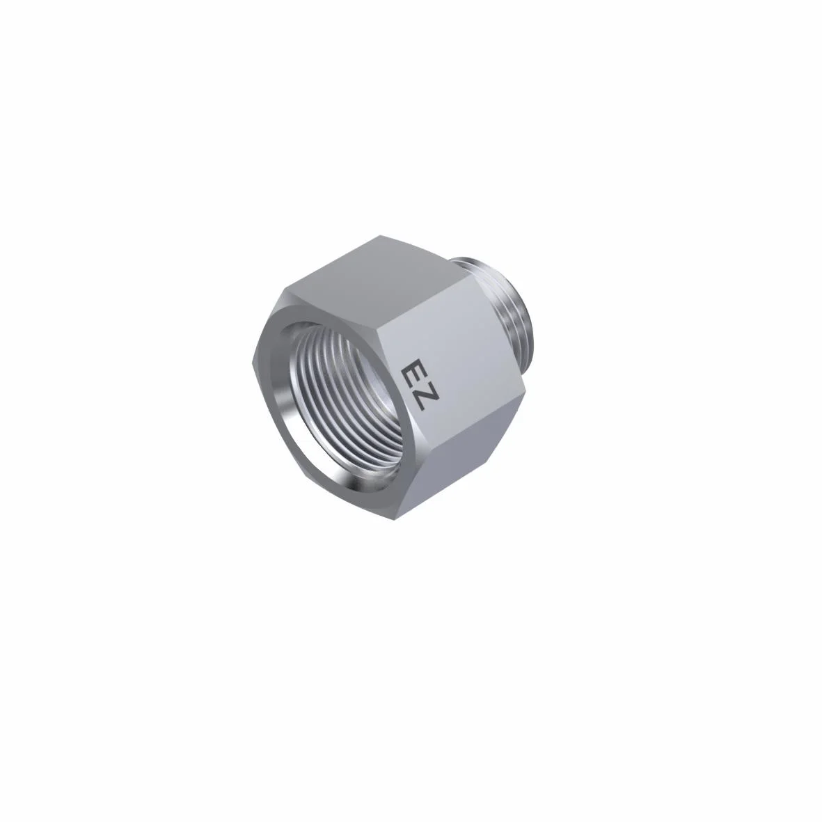 Ezze 3237X förkromad metall nippel 15X10 inv. x utv.g.