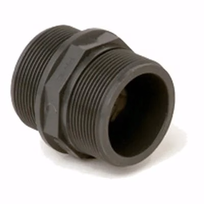 PVC kemi sexkantnippel R32, utv.g.