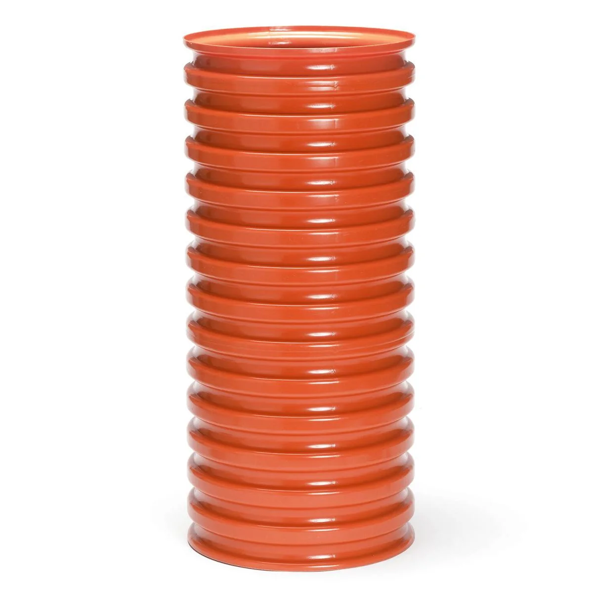 Okänt PVC stigarrör korrugerat utan muff 425, 2 meter