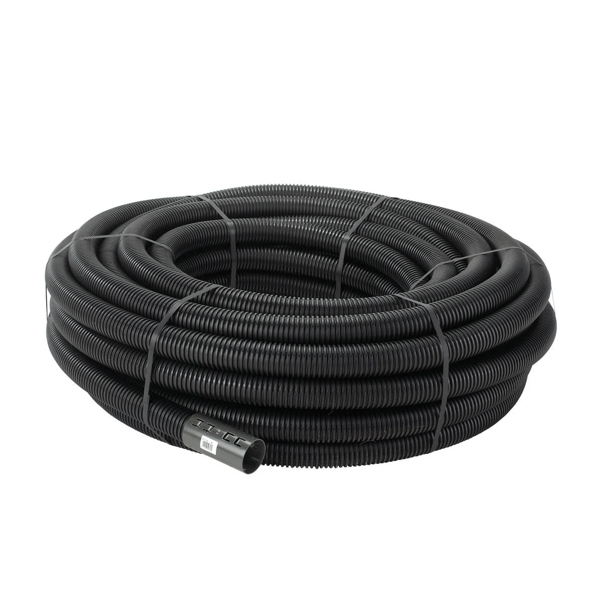 Okänt Korrugerat dräneringsrör 65/57, 50 meter