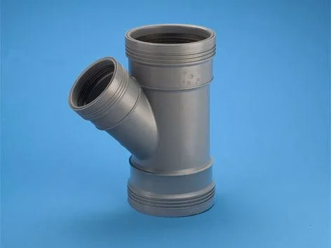 Wafix PP-grenrör 75X45°, 3 muffar