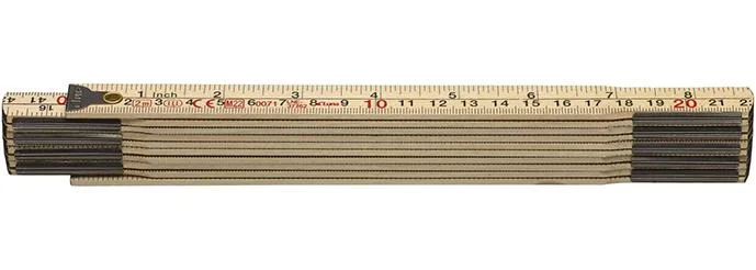 Meterstock kont mm trä 2 meter