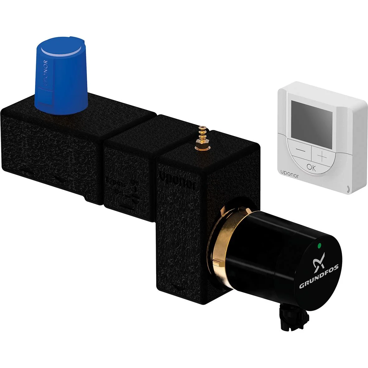Uponor Uponor Fluvia T Push 12 WL-G pump/shunt