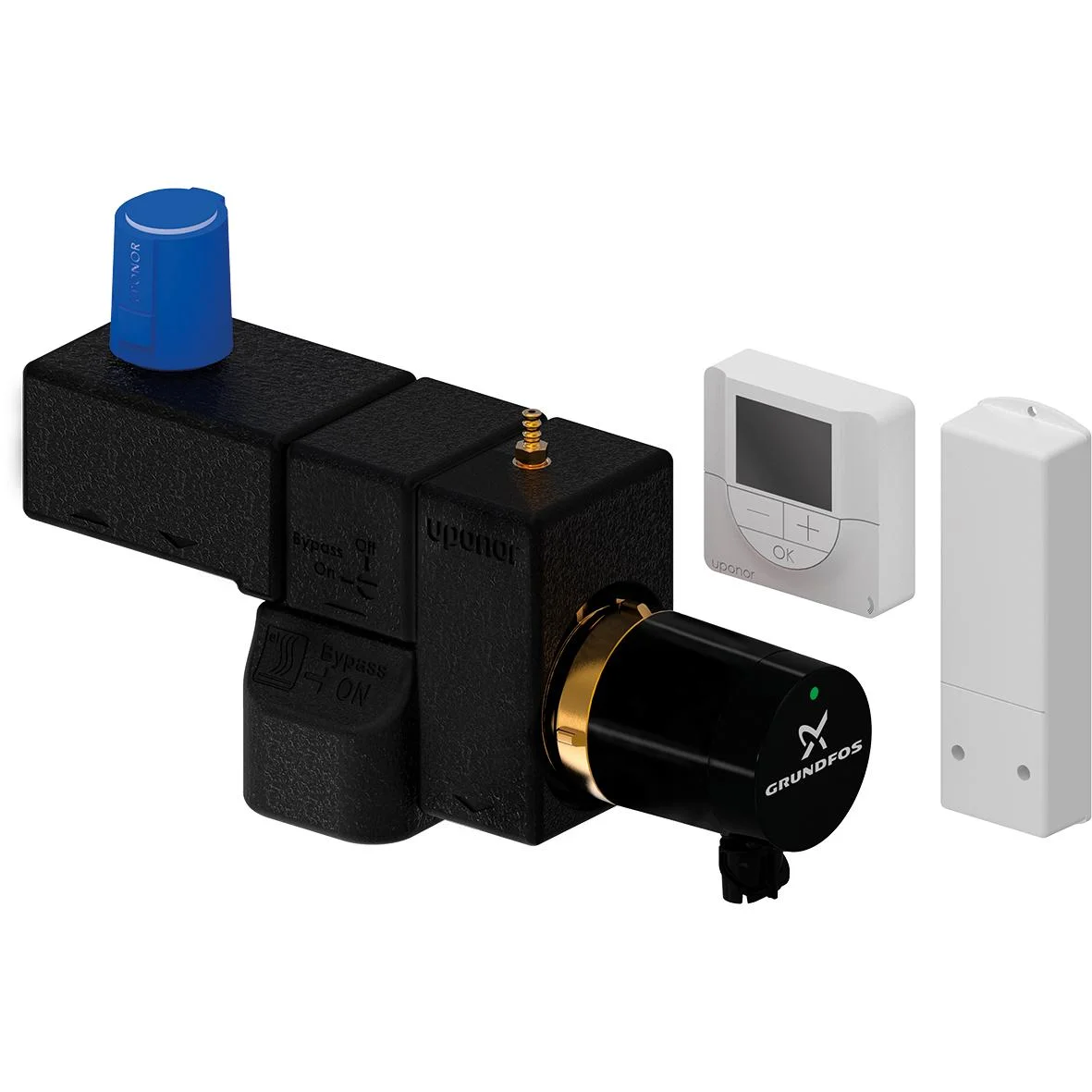 Uponor Uponor Fluvia T Push 12 CH-G pump/shunt