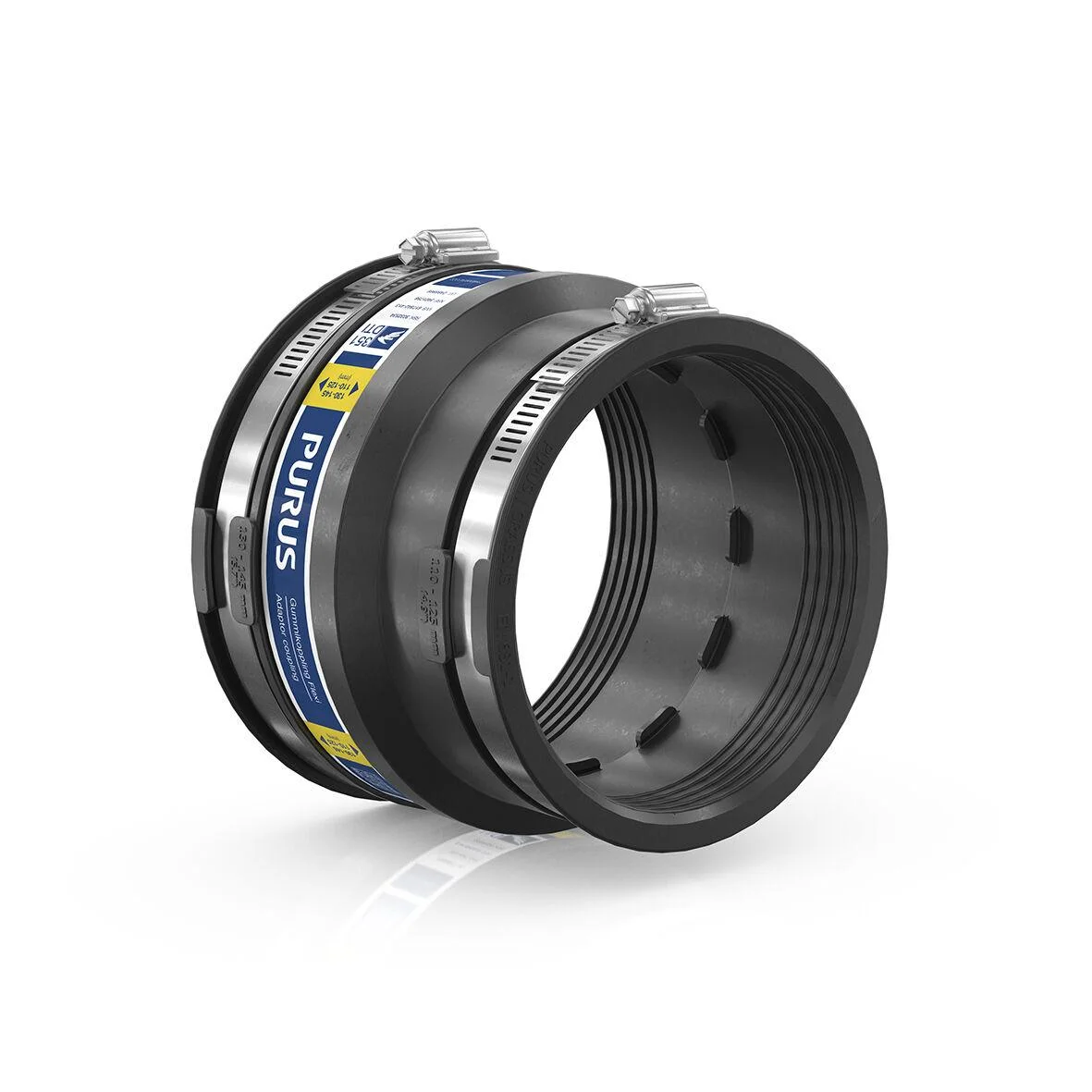 Purus gummikoppling 130-145/110-125
