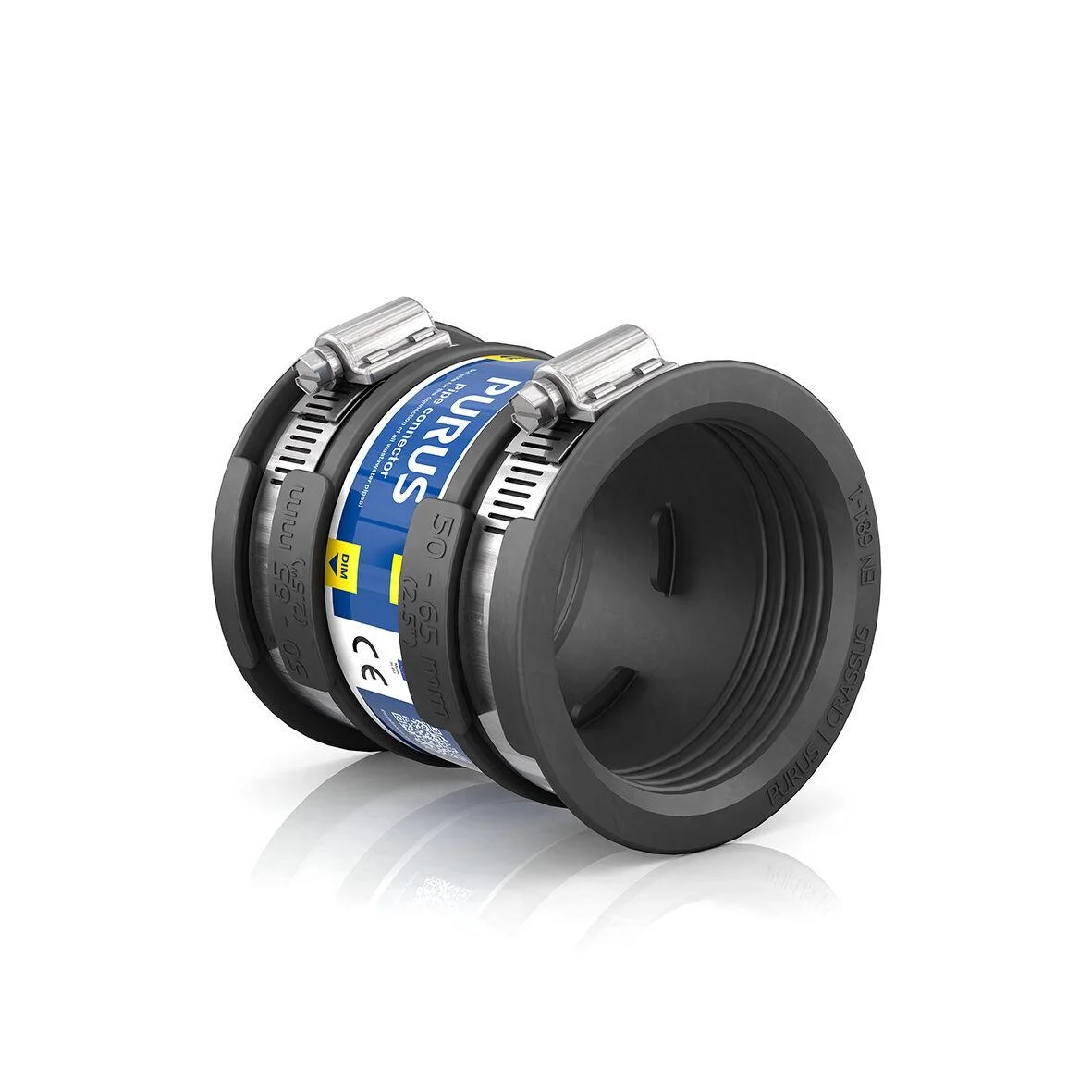 Purus gummikoppling 50-65