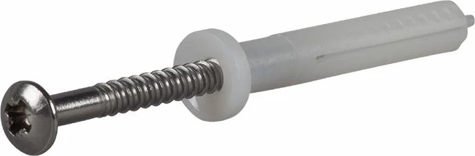 Spikplugg HF krage A2 6X40