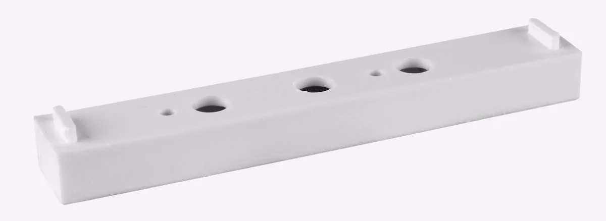 Falu 17310 distanskloss längd 100 mm vit