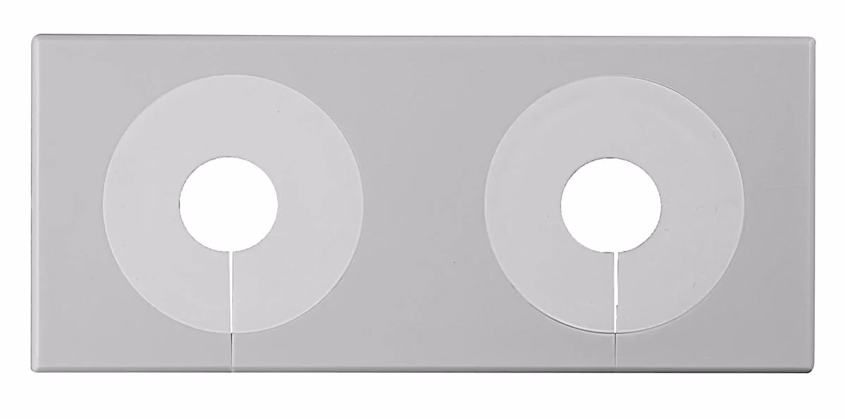 Falu 51430 vulkbricka 12-22, dubbel, 60 c/c, vit, delbar