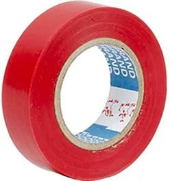 Märktejp 15x10 mm, röd