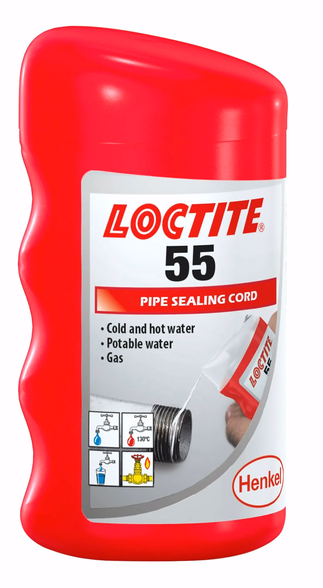 Loctite 55 gängtätningssnöre 160 meter