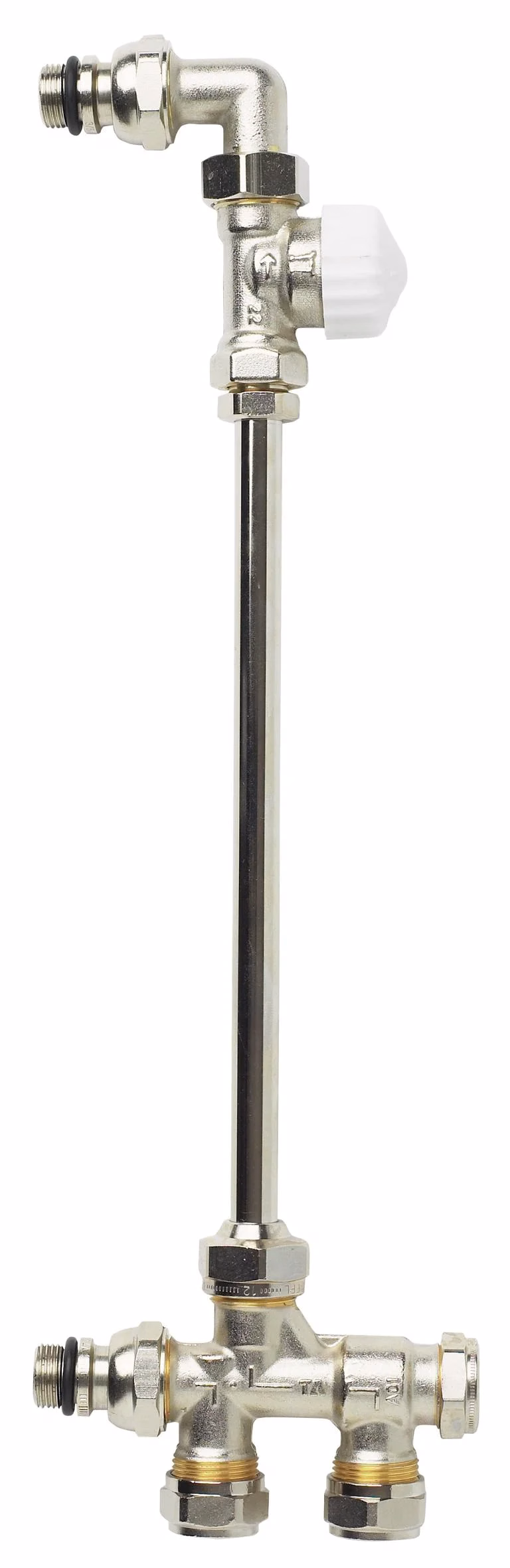 TA UNI radiatorkoppel med TRV-3 avstängningsventil Calypso R15