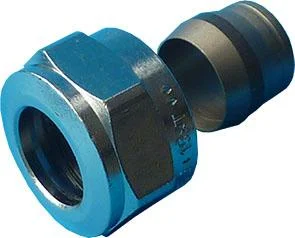 Danfoss anslutningsset, kona & mutter M22x1,5x15