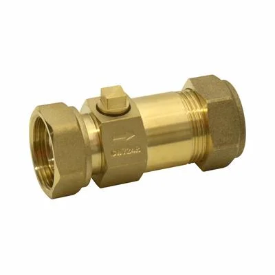 BA 2211 backventil GW1 1/8-14x22 mm, inv.g.x kläm
