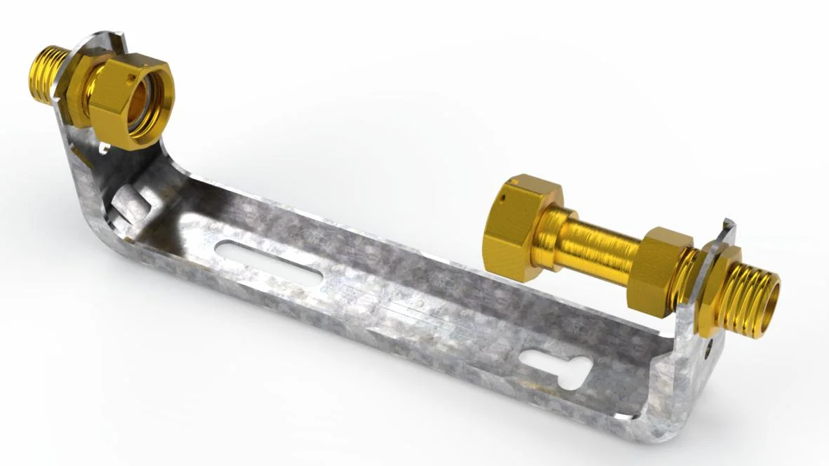 Ezze vattenmätarkoppel ställbar 190-220, vinkel 22 x vinkel R25, 3-5²m