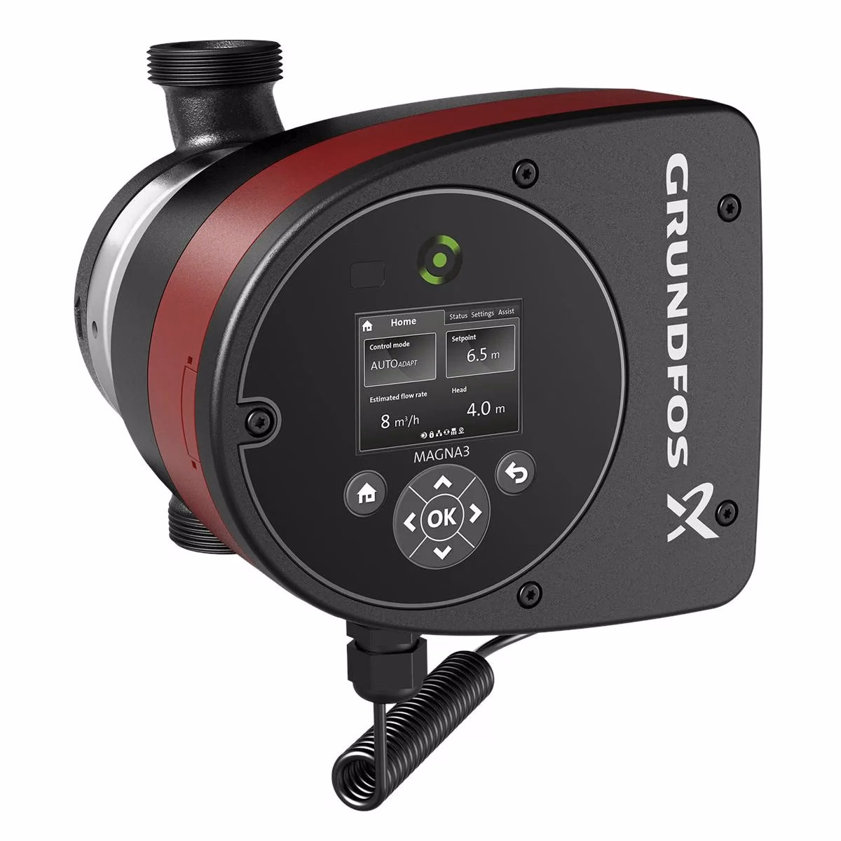 Grundfos cirkulationspump Magna3 25-60 180