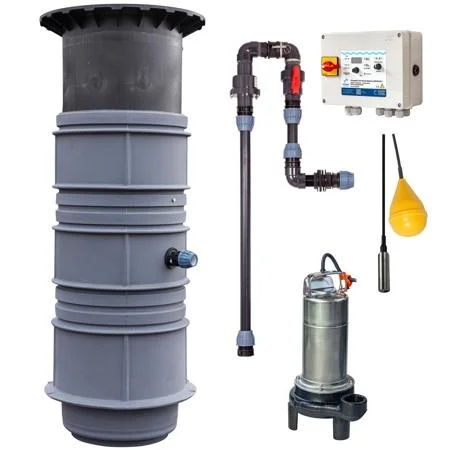 Pumptek PT7 Villa pumpstation 1,7-2,2 m 3-fas