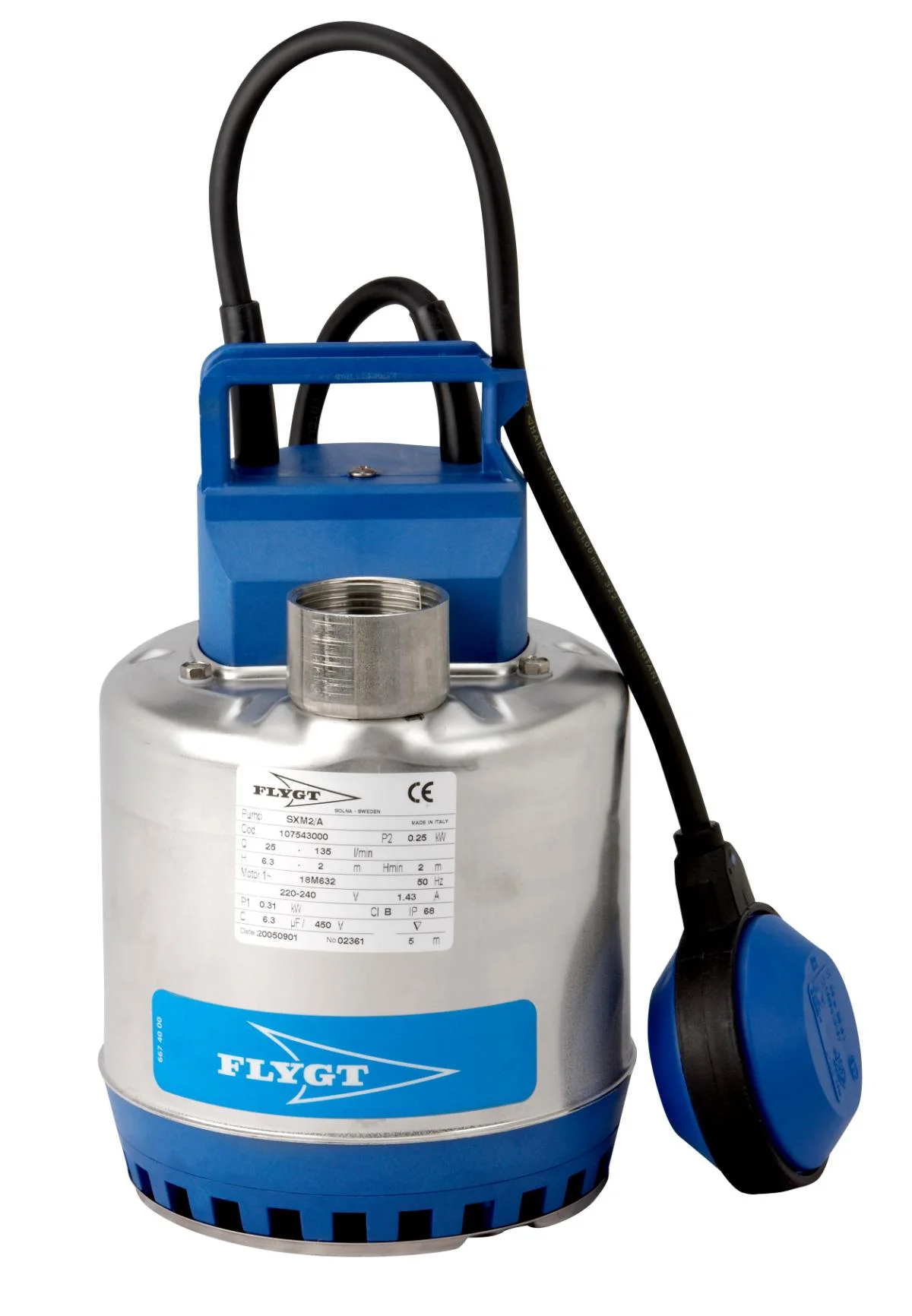 Flygt Xylem länspump SXM2