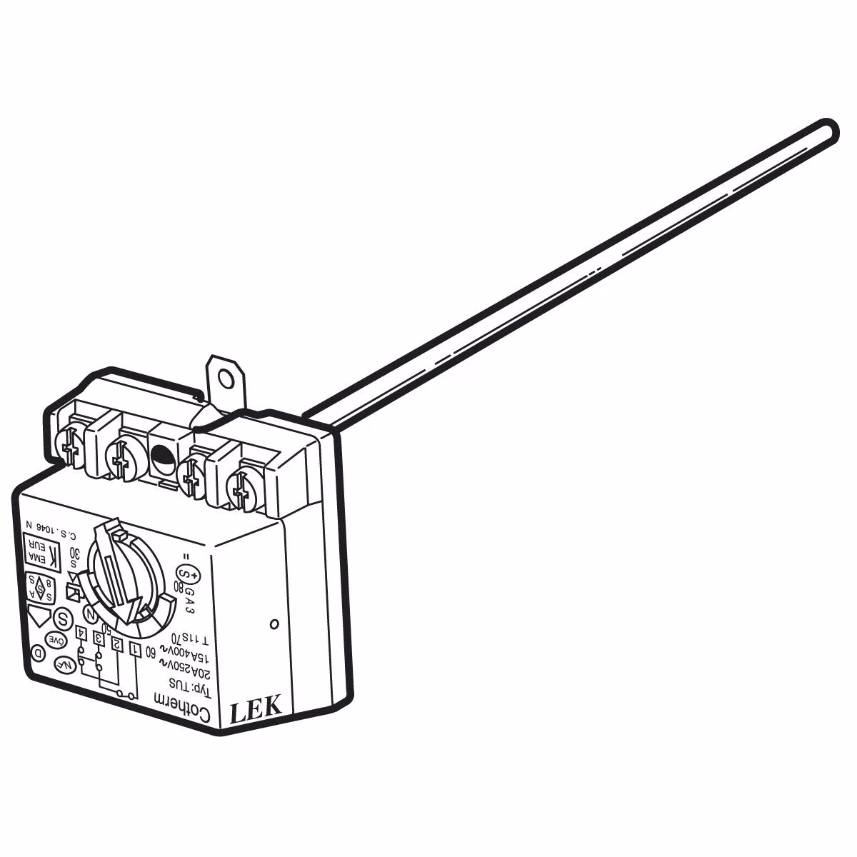 Nibe Cotherm TUS termostat