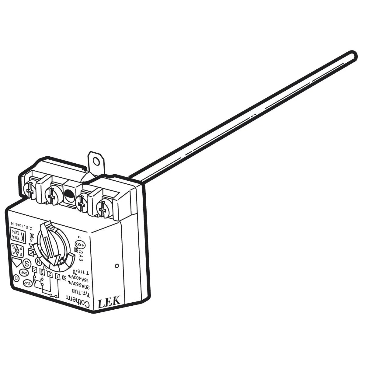 Nibe Cotherm TUS termostat