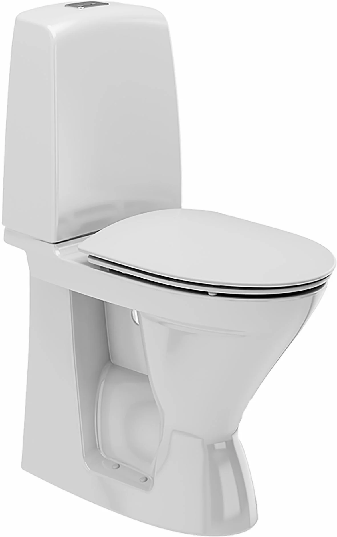 Ifö Ifö Spira 6261 WC-stol förhöjd m hårdsits SC/QR