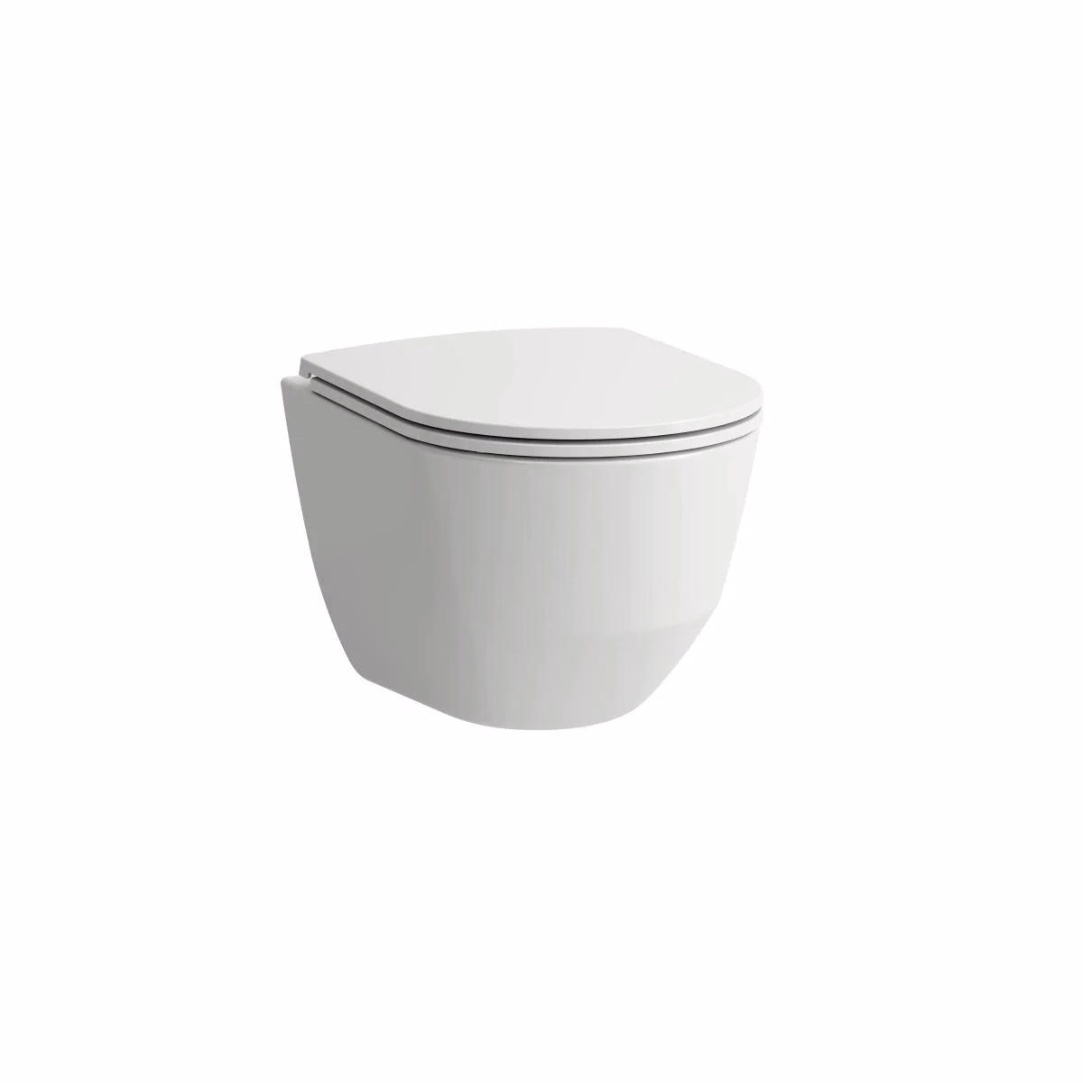 Laufen Pro Design kompakt WC-skål , vägg, Rimless, utan sits