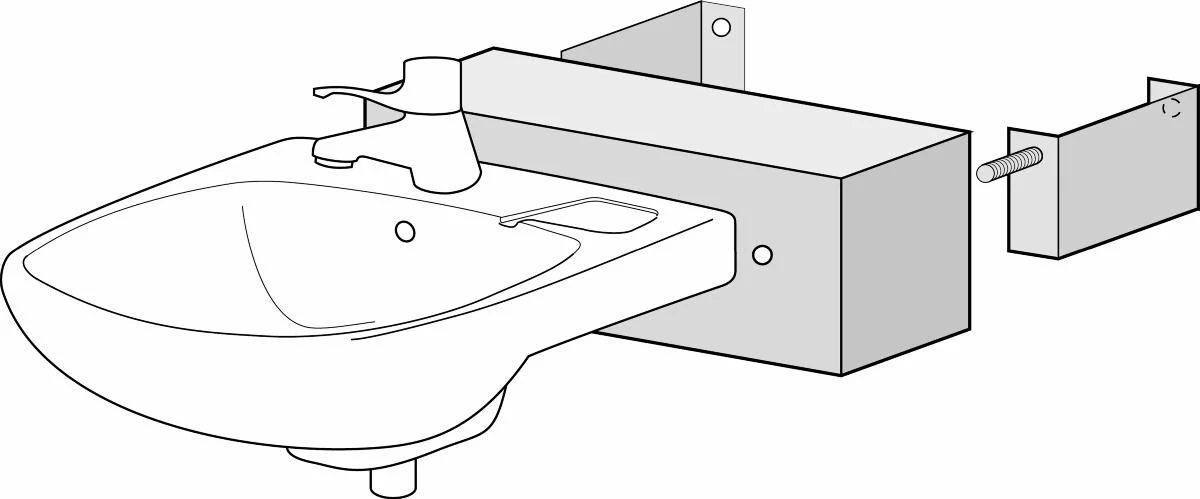 REBASE REBASE VÄGGHYLLA 600X200