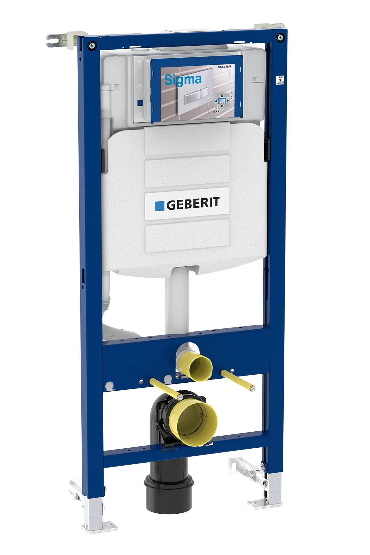 Geberit WC-fixtur Duofix 112cm, Sigma, hög