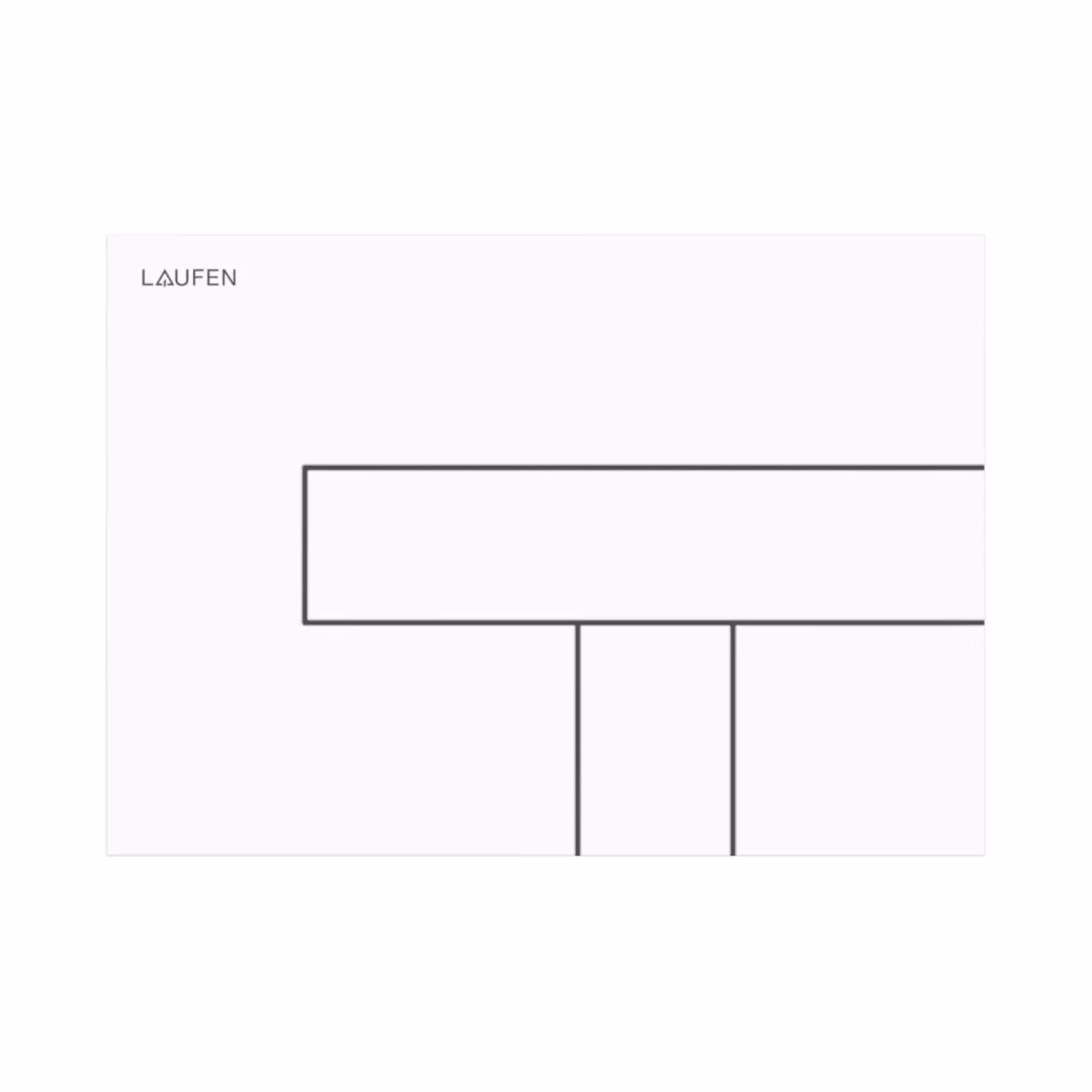 Tryckplatta AW100 LIS, vit