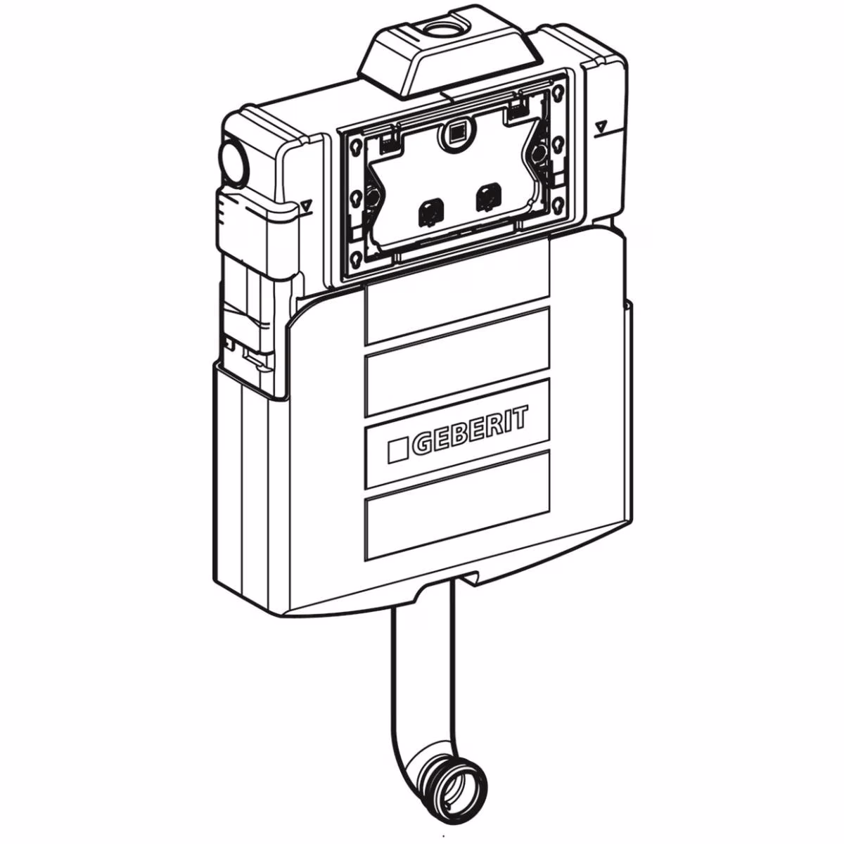 Geberit inbyggnadscistern Duofix Element