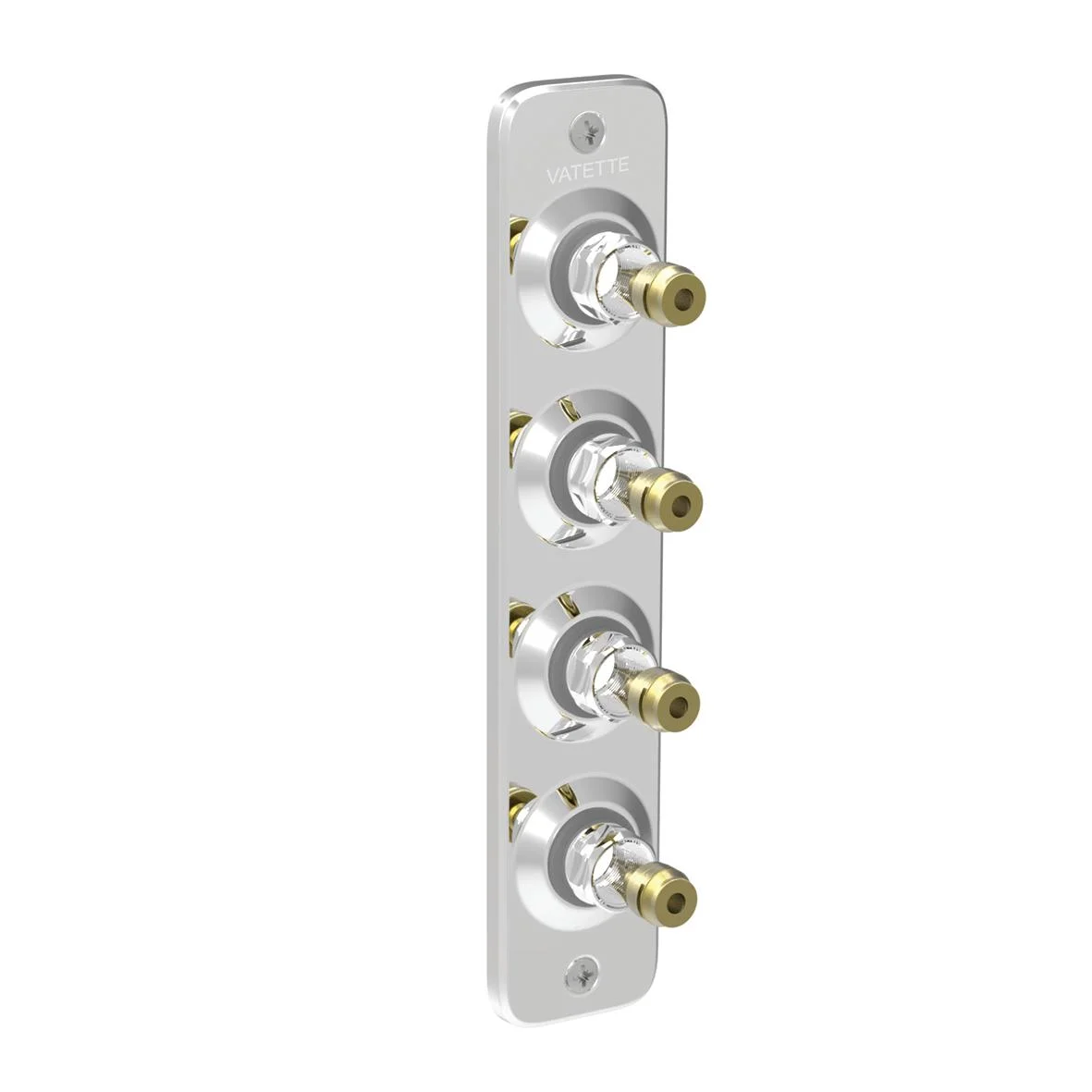 VA V6 kopplingsbricka 4-rörs 60 c/c 16X2,0-2,25 plast