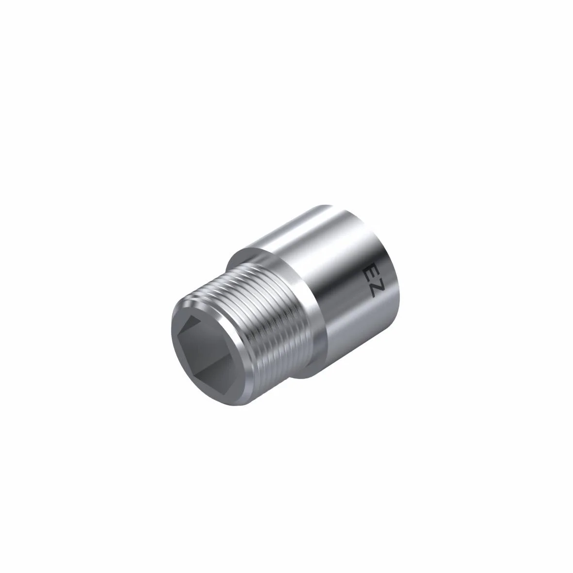 Ezze 83915X förkromad metall förlängningsrör 15X50