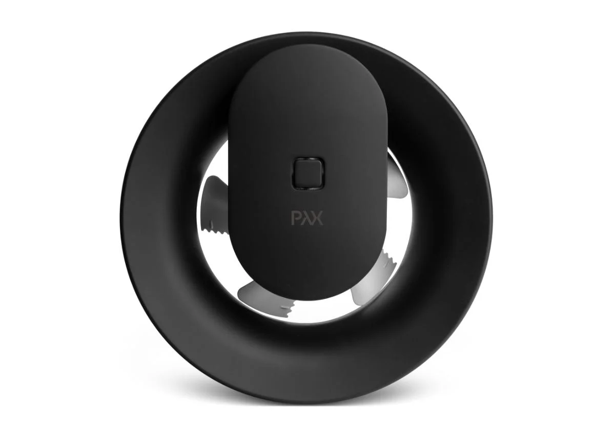 Pax Pax Calima badrumsfläkt, svart