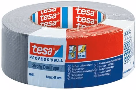 Tesa silvertejp 48 mm, 50 meter
