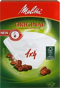 Melitta kaffefilter 1x4, vit 963040X