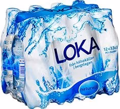 Loka naturell PET 33 cl 952031X