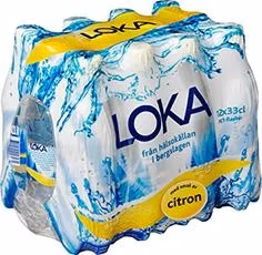 Loka citron PET 33 cl 952036X