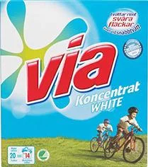 Tvättmedel Via White 750 g 957050X