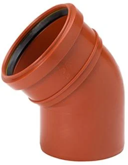 Okänt PP mark böj 250 45° 1 muffad