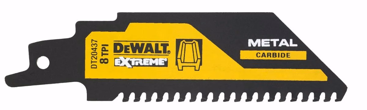 DeWalt tigersågblad Carbide 8TPI 102 mm