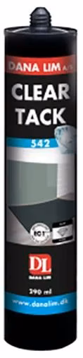 Montagelim Clear TACK 542, 290 ml transp. 382827X