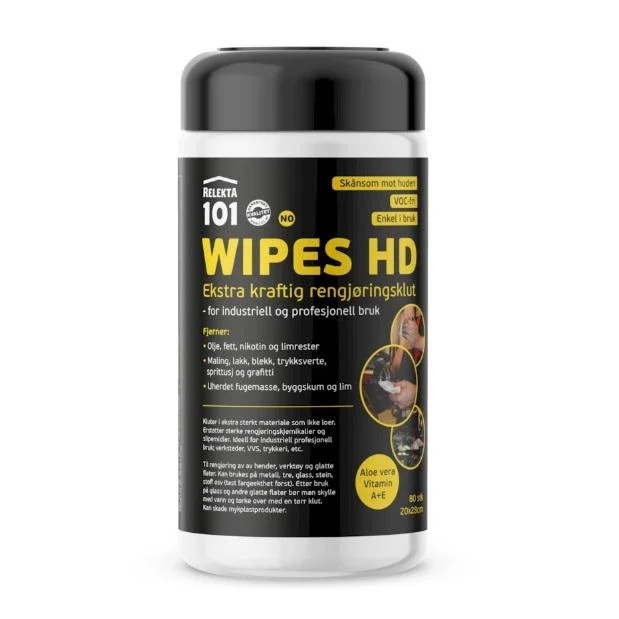 Rengöringsduk Wipes HD, (svart)