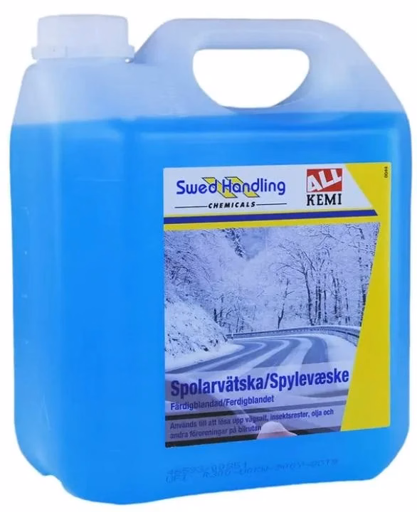 Spolarvätska mix 4 liter