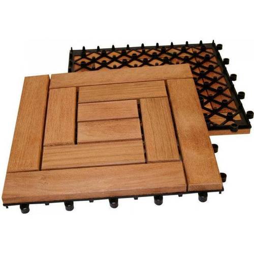 Trall Teak Deltaplattan C 30×30
