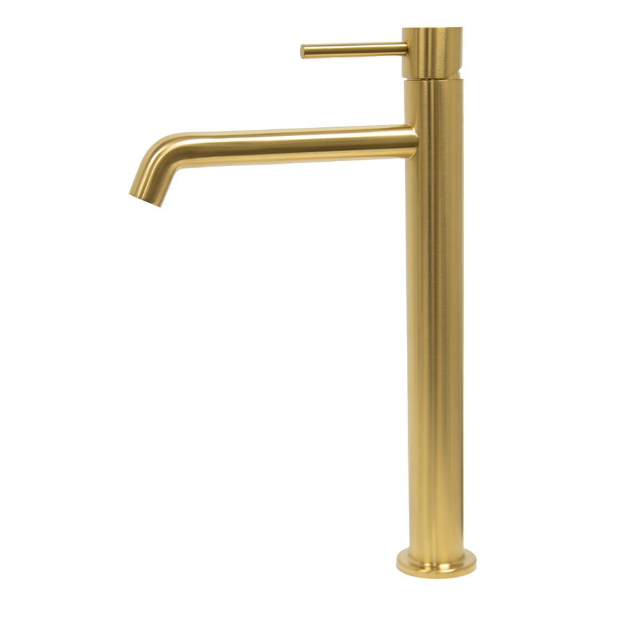 Tvättställsblandare Solid SO-2002 PVD Gold - Hög